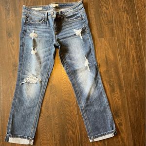 Dollhouse roll up skinny capri size 9